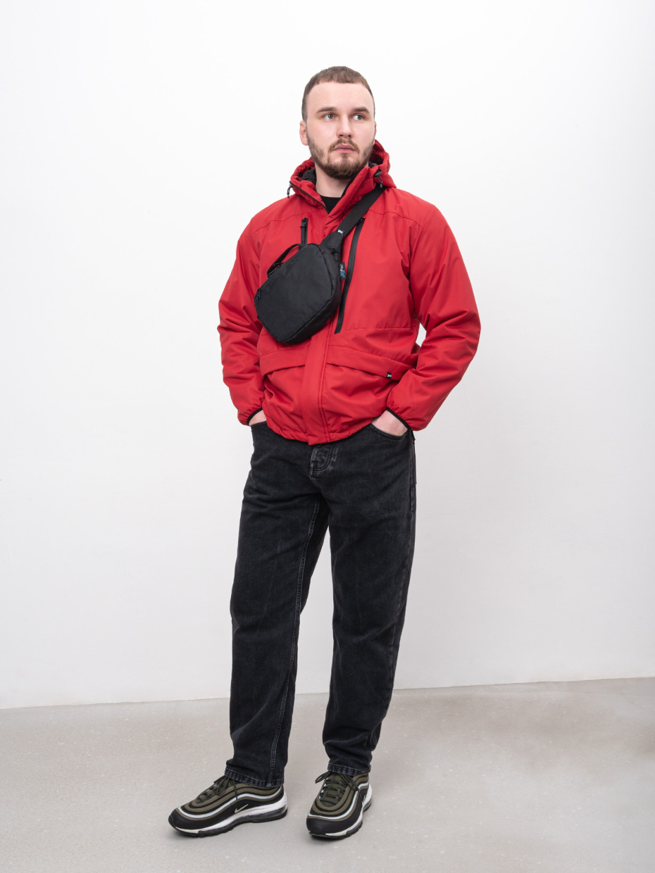 Демісезонна курточка ASCET JACKET | бордовий 1/24