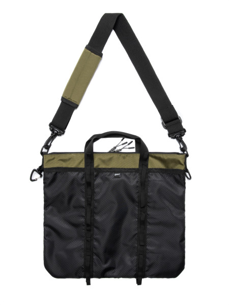 Сумка через плече TOTE (Shoper mode) | хакі - чорний ромб 4/25 фото 6