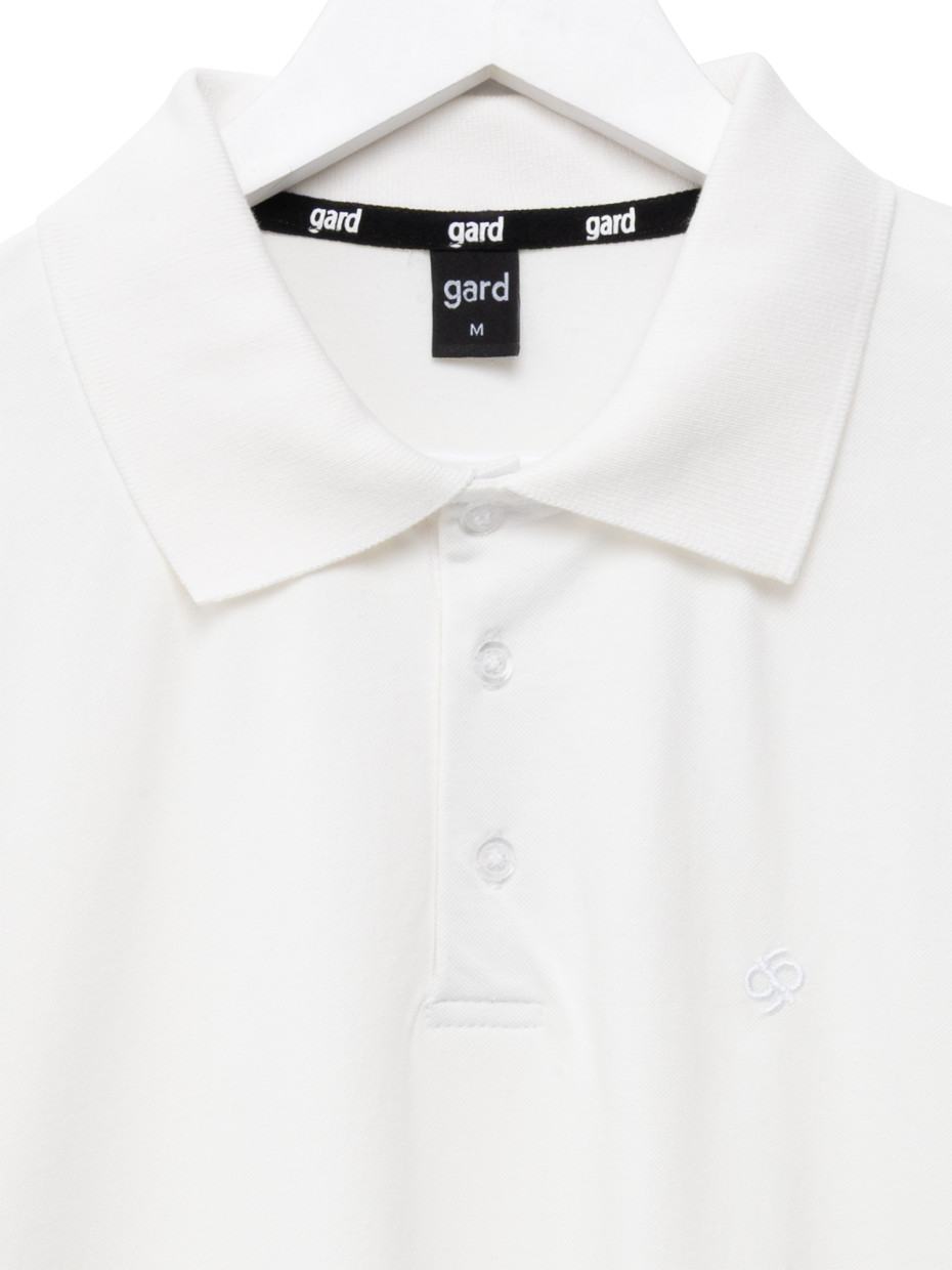 Футболка POLO BASIC з вишивкою | молочний 2/26