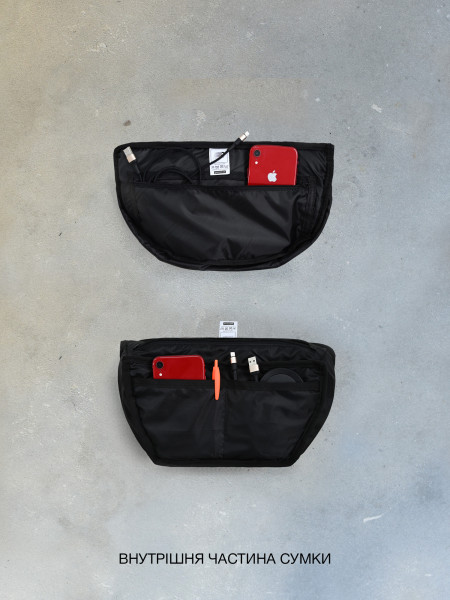Сумка LONG | CORDURA чорний/X-PAC сірий 3/22 фото 2