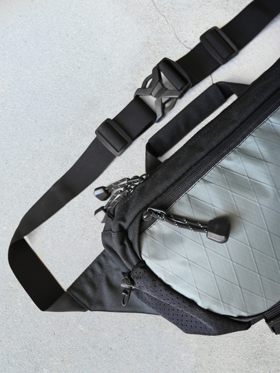 Сумка LONG | CORDURA чорний/X-PAC сірий 3/22