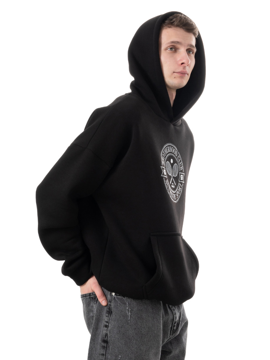 [gb] Худи oversize fleece tennis rackets [gb] І черный 4/24