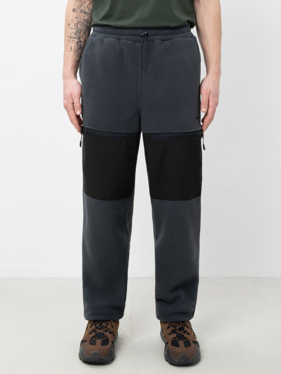 Спортивні штани MICROFLEECE RUT І графітовий - чорний 4/25