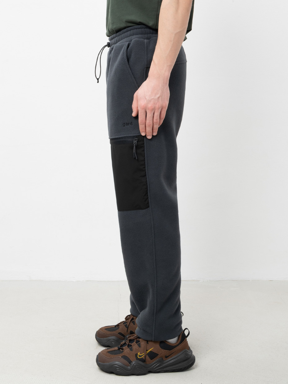 Спортивні штани MICROFLEECE RUT І графітовий - чорний 4/25