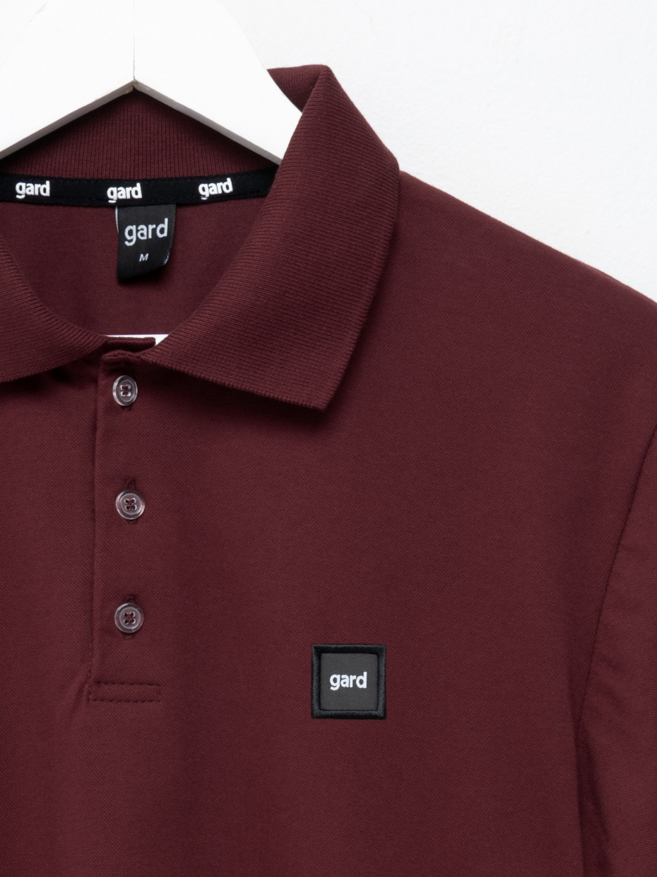 Футболка POLO BASIC | вишневий 2/26
