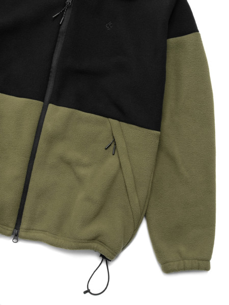 Кофта FLEECE DARK MIDDLE І хакі - чорний 4/25 фото 6