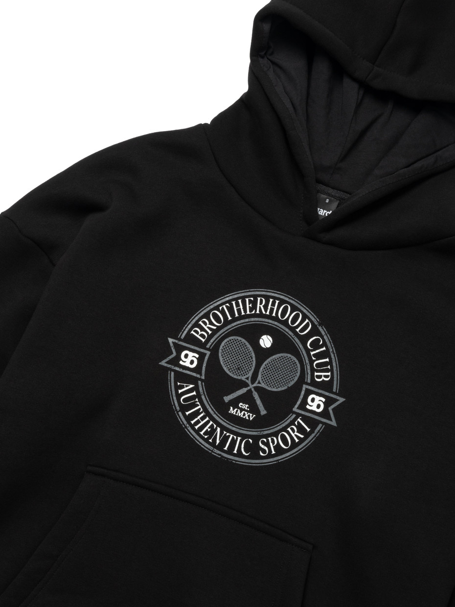 [gb] Худи oversize fleece tennis rackets [gb] І черный 4/24