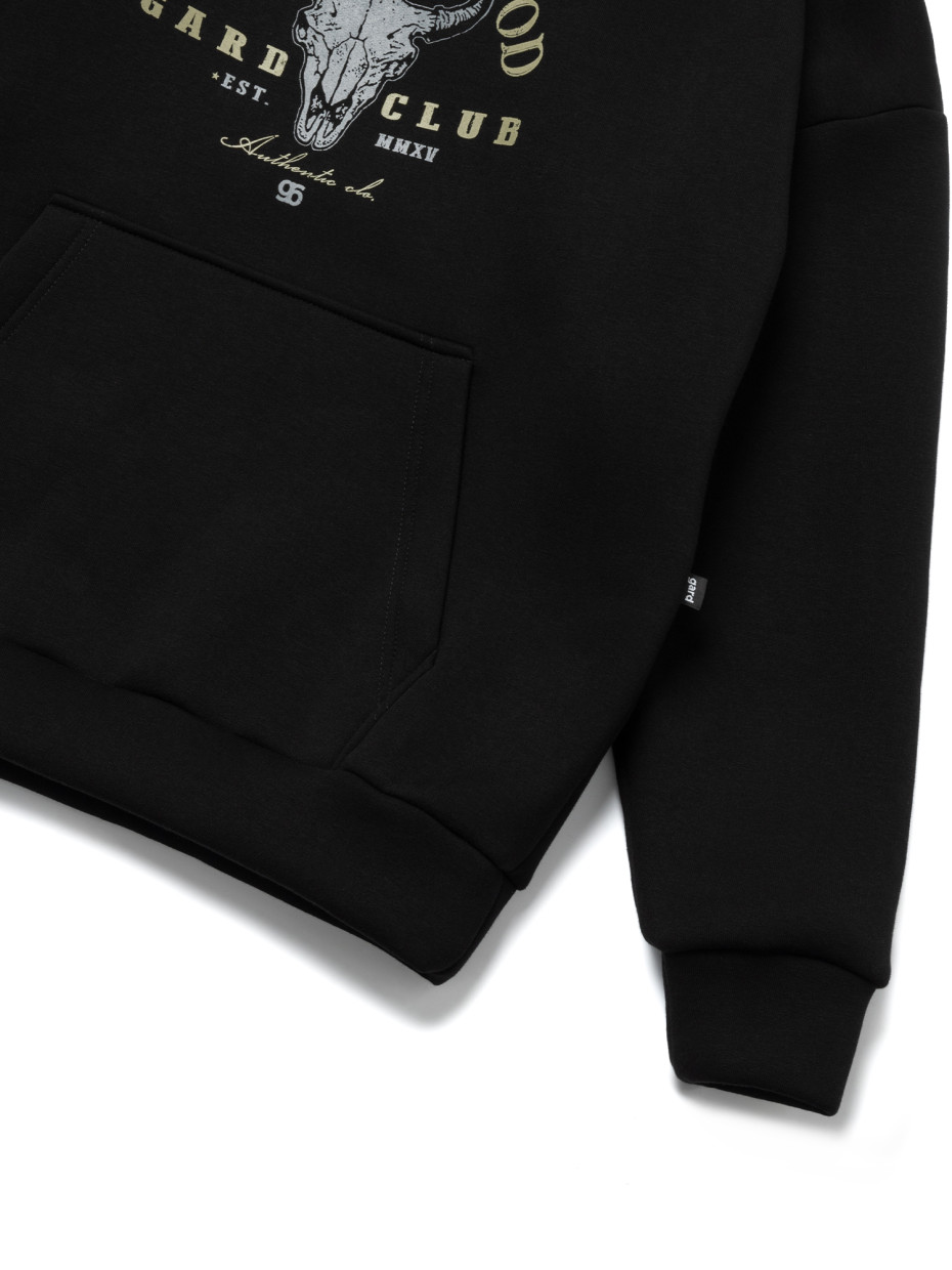 [gb] Худи oversize fleece wild west [gb]І черный 4/24