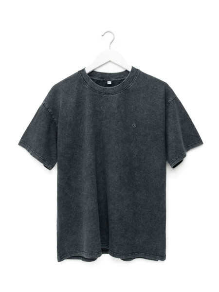 Футболка washed out [gb] | dark gray 2/26