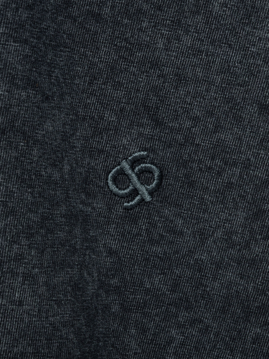 Футболка washed out [gb] | dark gray 2/26