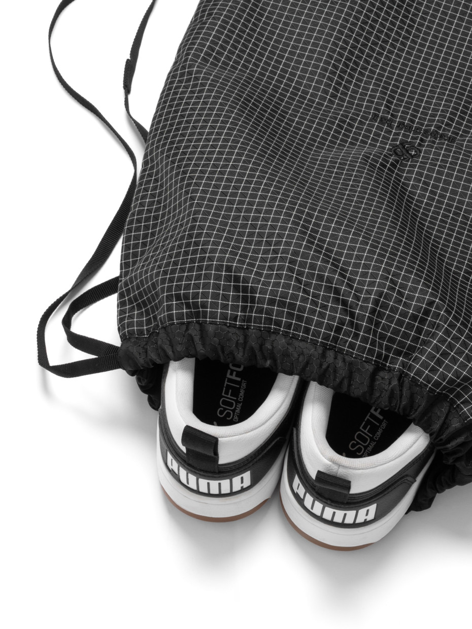 DRAWSTRING BAG | рипстоп черный - соты 2/26