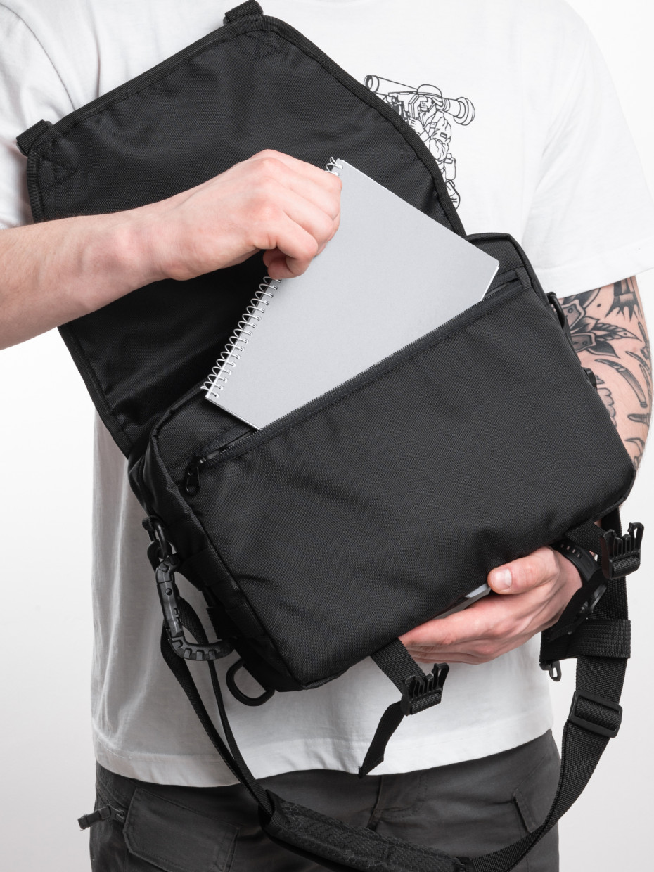 МЕСЕНДЖЕР FIXED BAG I чорний - соти 2/24