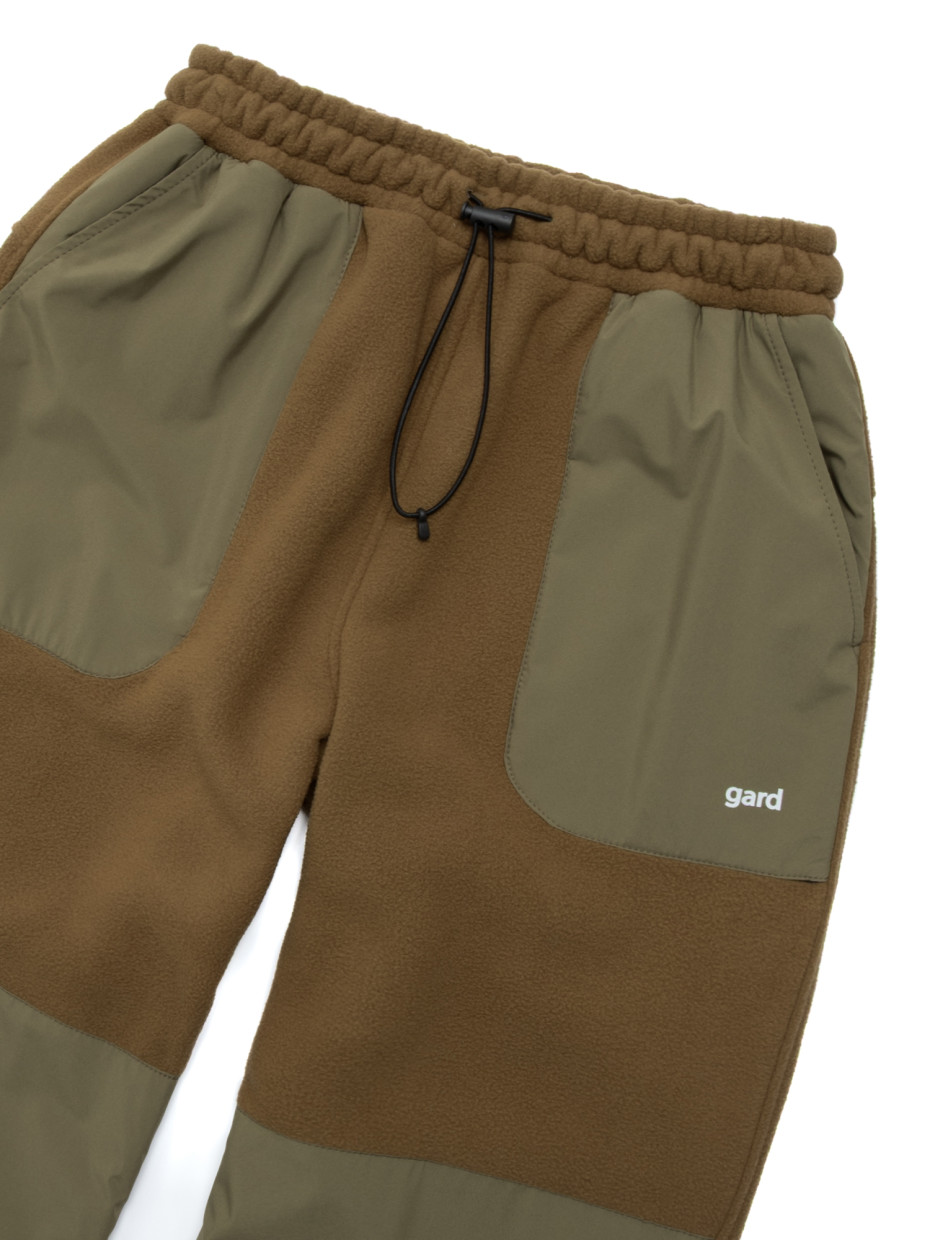 Спортивні штани MICROFLEECE + вставки І койот - хакі 4/25