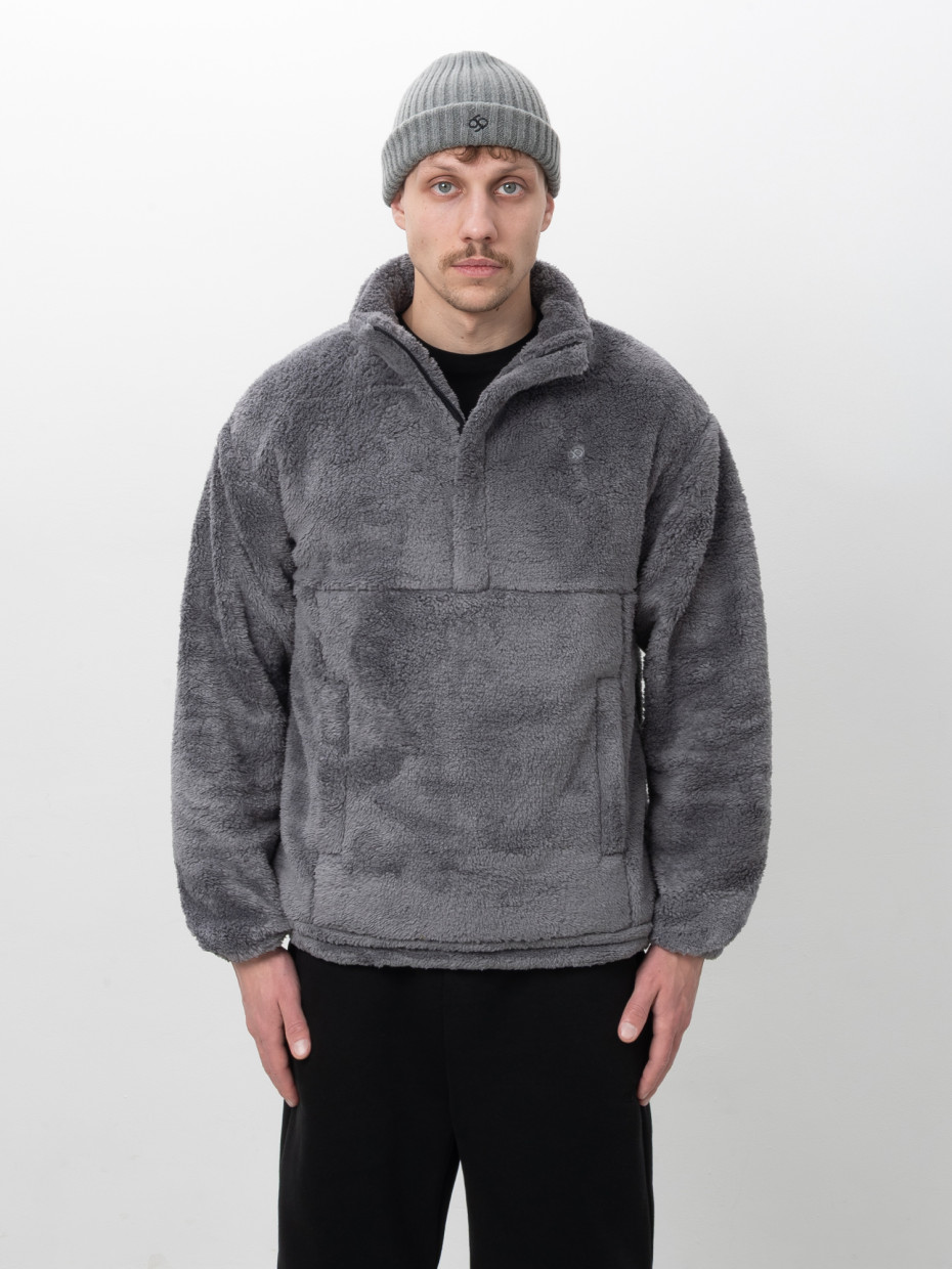 Кофта FLEECE SQ SHERPA MOD SHERPA MOD І темно-сірий 1/26