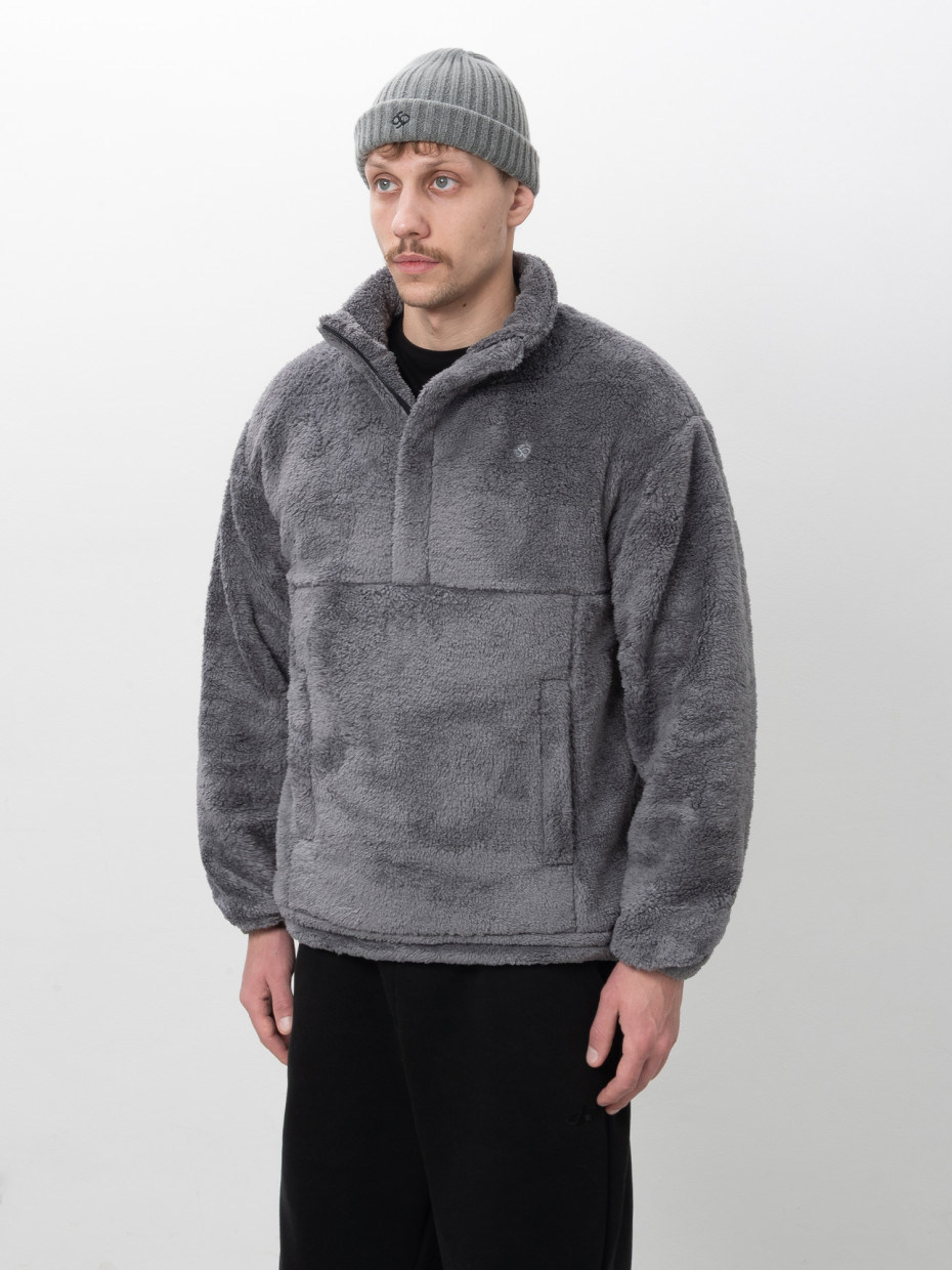Кофта FLEECE SQ SHERPA MOD SHERPA MOD І темно-сірий 1/26