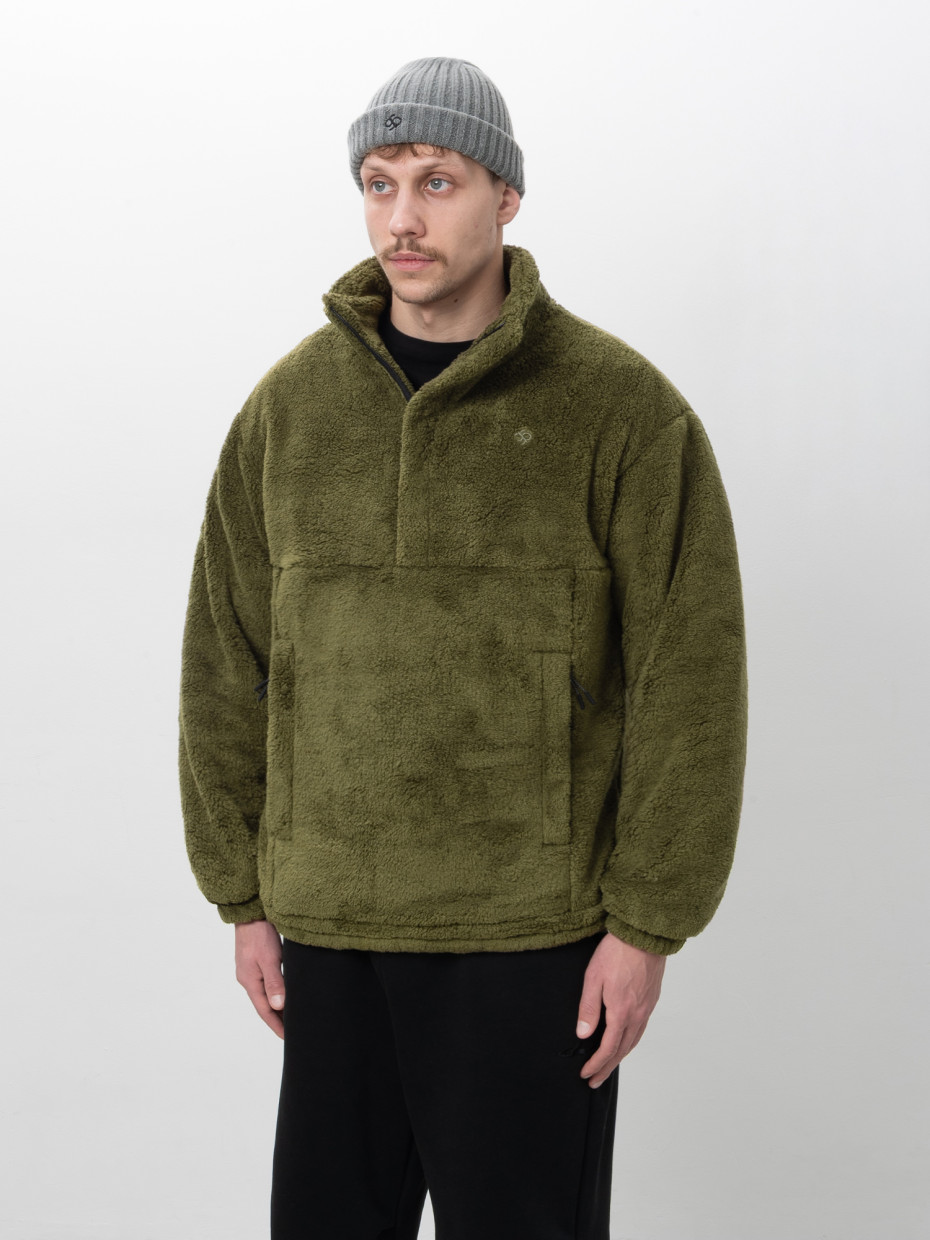 Кофта FLEECE SQ SHERPA MOD І хакі 1/26