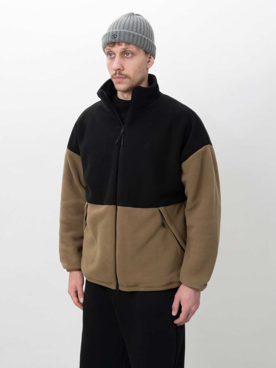 Кофта FLEECE DARK MIDDLE І тан - чорний 4/25