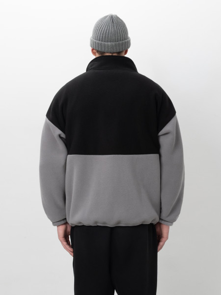 Кофта FLEECE DARK MIDDLE І світло-сірий - чорний 4/25 фото 4