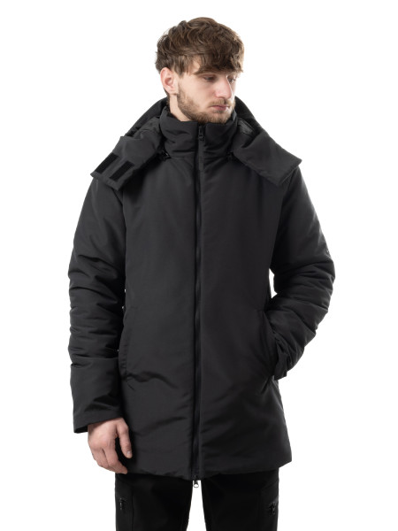 [gb] Чоловіча парка WINTER RAINCOAT [gb] | чорний 4/24 фото 6