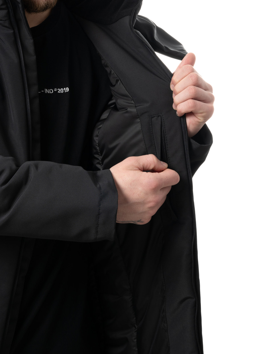 [gb] Чоловіча парка WINTER RAINCOAT [gb] | чорний 4/24