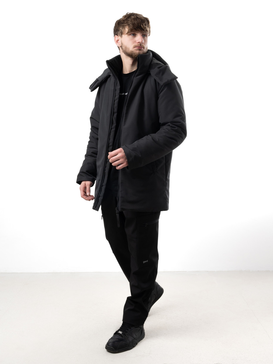 [gb] Чоловіча парка WINTER RAINCOAT [gb] | чорний 4/24