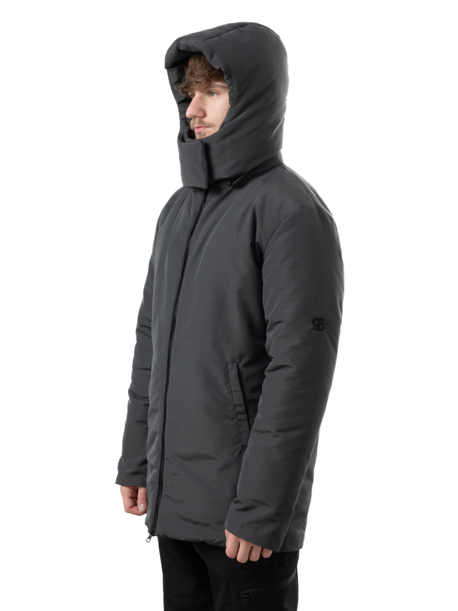 [gb] Чоловіча парка WINTER RAINCOAT [gb] | темно-сірий 4/24