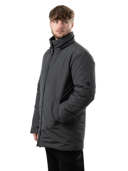 [gb] Чоловіча парка WINTER RAINCOAT [gb] | темно-сірий 4/24 фото 6