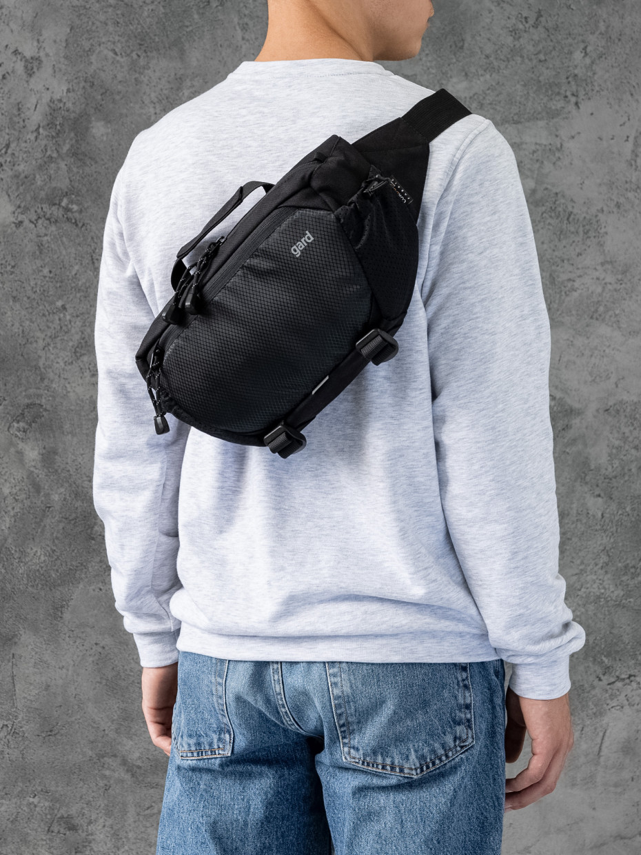 Сумка LONG | black/black rhombus 2/22