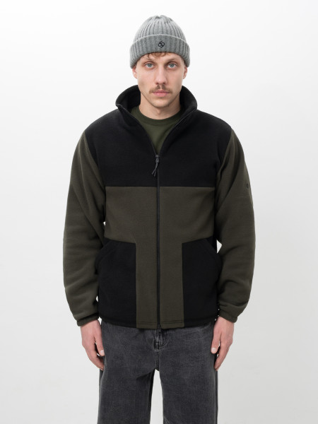 Кофта FLEECE T І хакі - чорний 4/25 фото 2