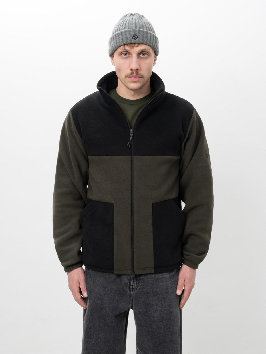Кофта FLEECE T І хакі - чорний 4/25