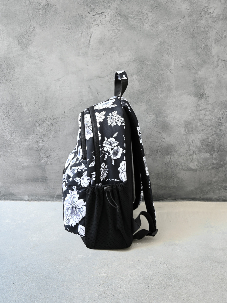 Рюкзак BACKPACK 3 | белые цветы 3/22