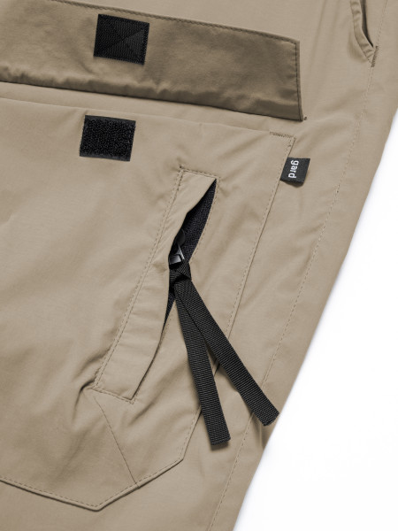 Штани ZIP FRONT POCKET | тан 2/25 фото 3
