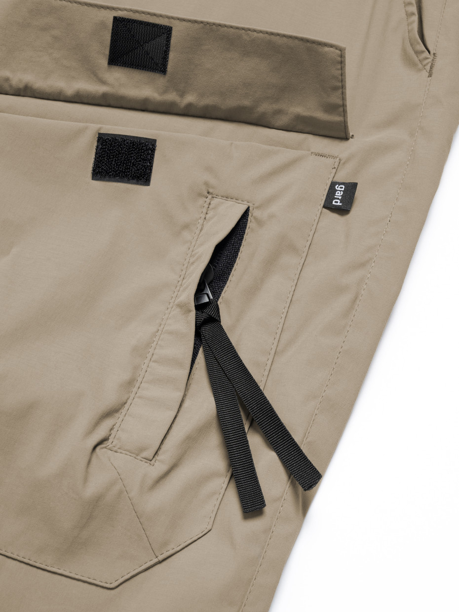 Штани ZIP FRONT POCKET | тан 2/25