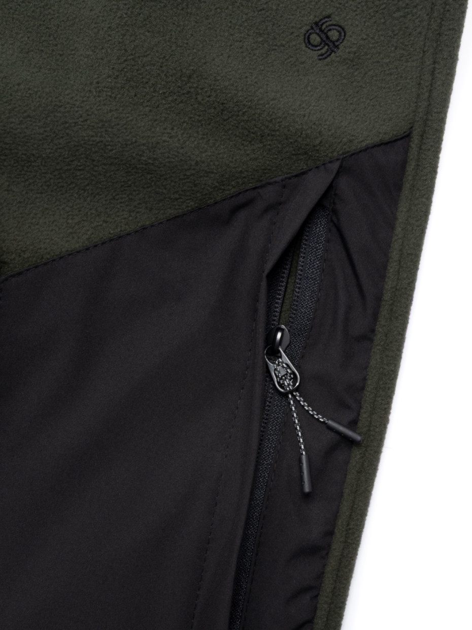 Спортивні штани MICROFLEECE DEPP І хакі - чорний 1/26