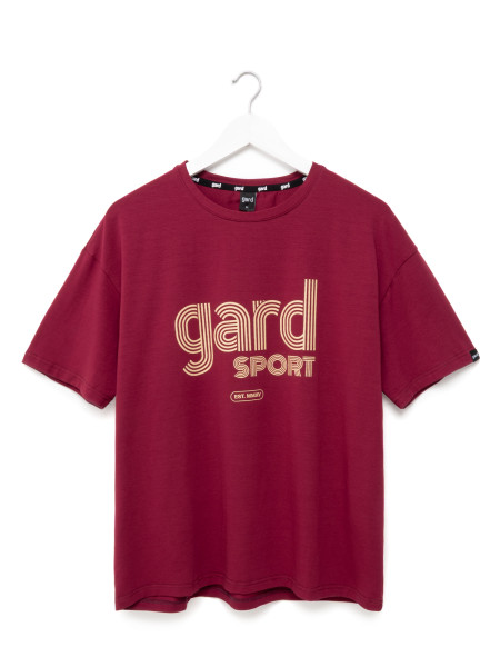 Футболка oversize Gard Sport Retro Lines | бордовий 2/25