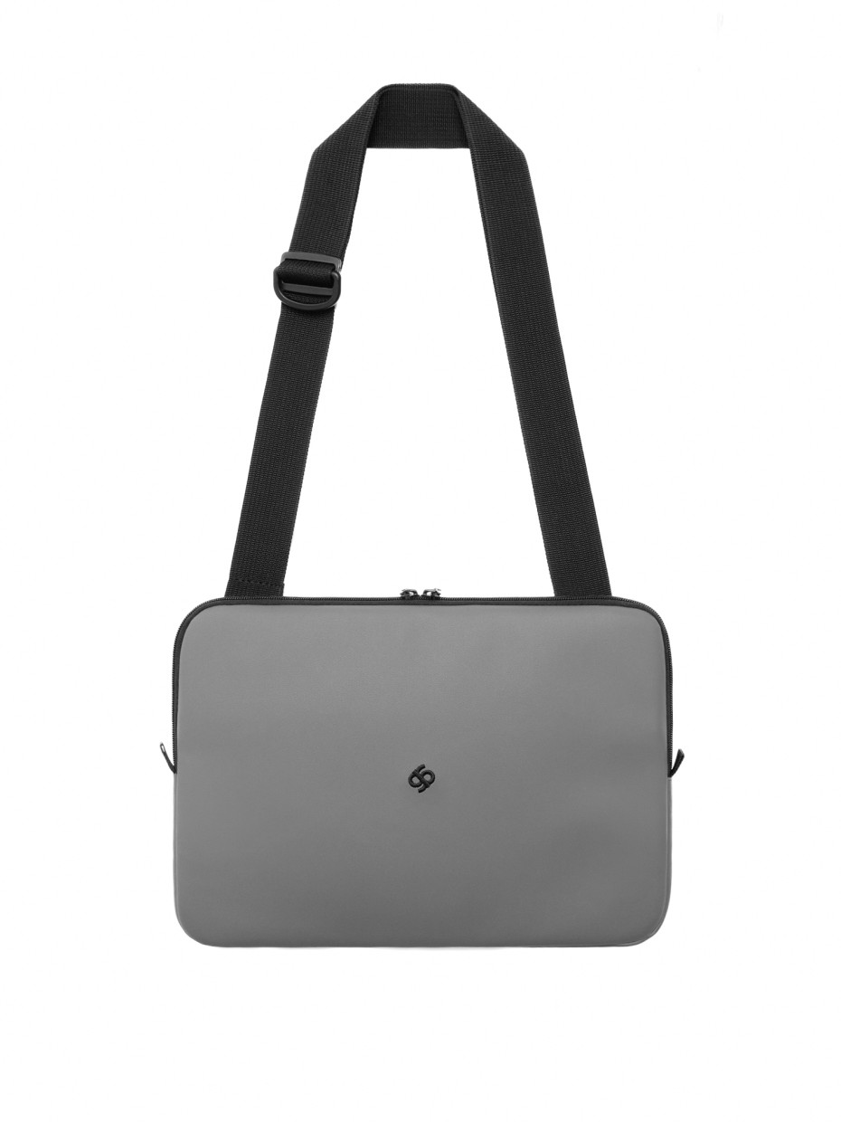 Чохол для ноутбука (SFA) LEADER BAG+FS | екошкіра сірий 2/26