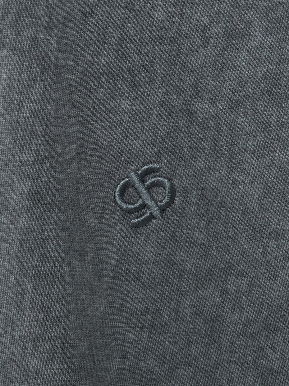 Футболка washed out [gb] | deep gray 2/26