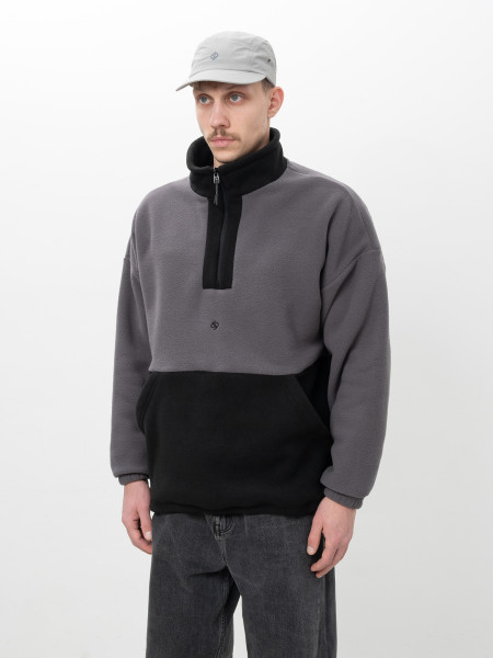 Кофта FLEECE BOTTOM І темно-сірий - чорний 4/25 фото 3