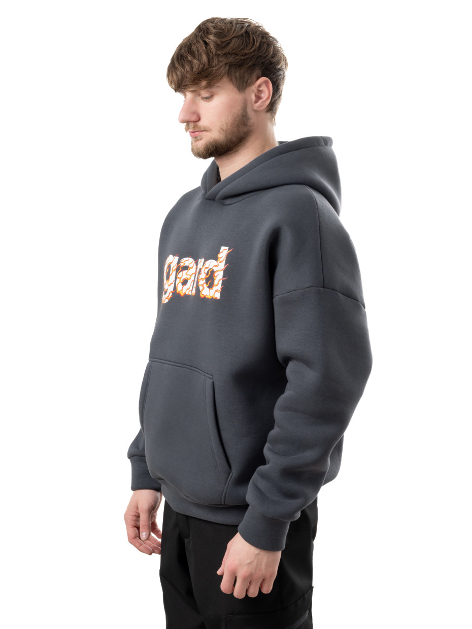 Худі oversize fleece gard І сірий 4/24