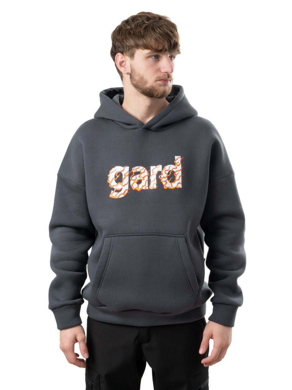 Худі oversize fleece gard І сірий 4/24
