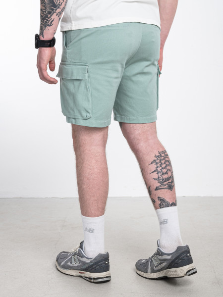 Шорти CARGO SOFT DENIM | мятний 2/23 фото 5