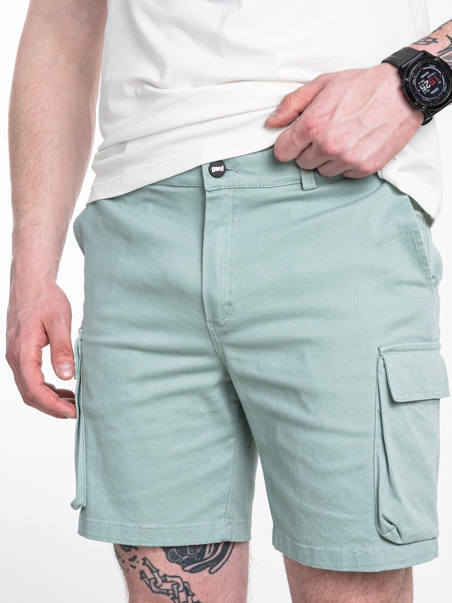 Шорти CARGO SOFT DENIM | мятний 2/23