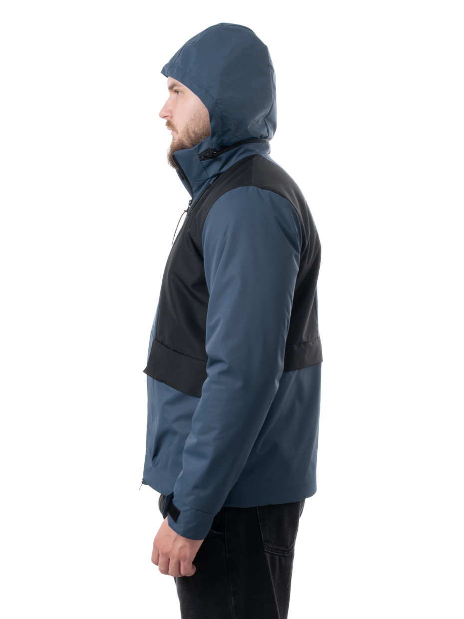 Куртка демісезонна autumn combination [gb] | синій - чорний 3/24