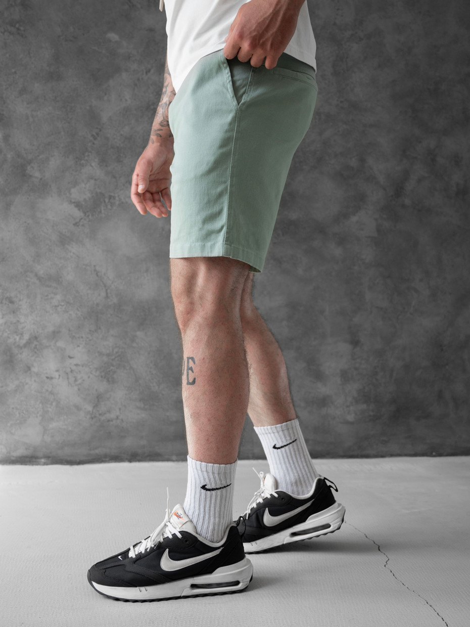 Шорти CHINO SOFT DENIM | мятний 2/23