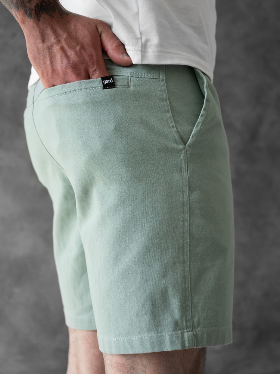 Шорти CHINO SOFT DENIM | мятний 2/23