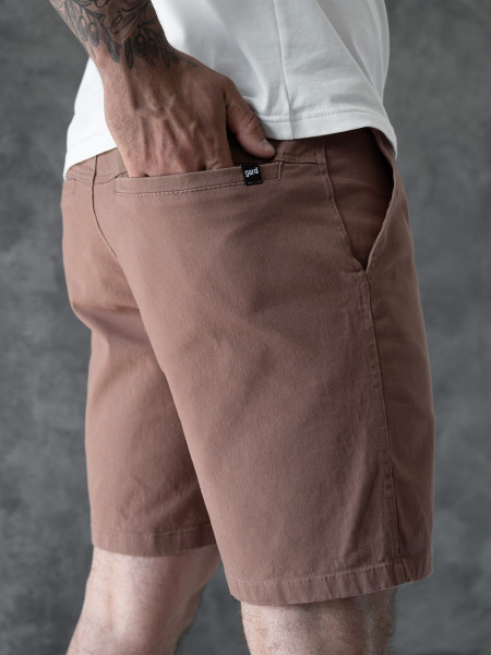Шорти CHINO SOFT DENIM | коричневий 2/23 фото 5