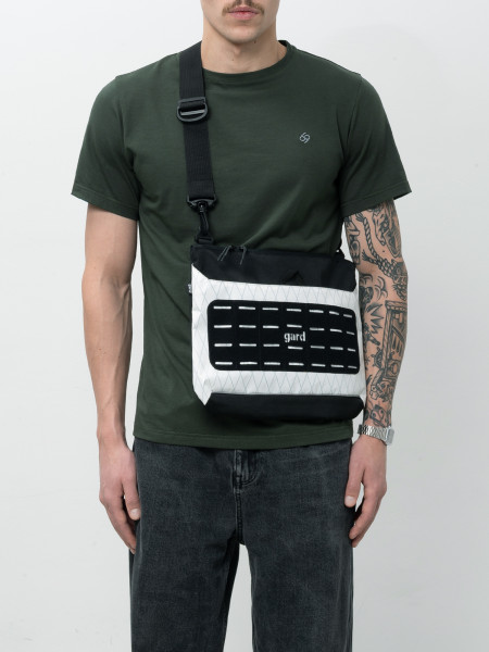 Сумка CROSSBODY STEALTH-3 Velcro mod | чорний - X-pac білий 4/25 фото 2