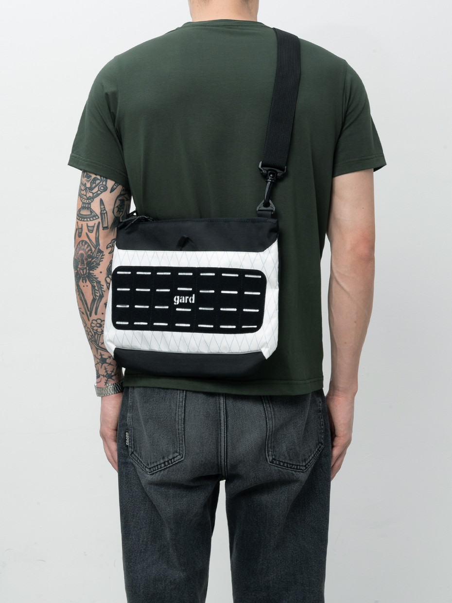 Сумка CROSSBODY STEALTH-3 Velcro mod | чорний - X-pac білий 4/25