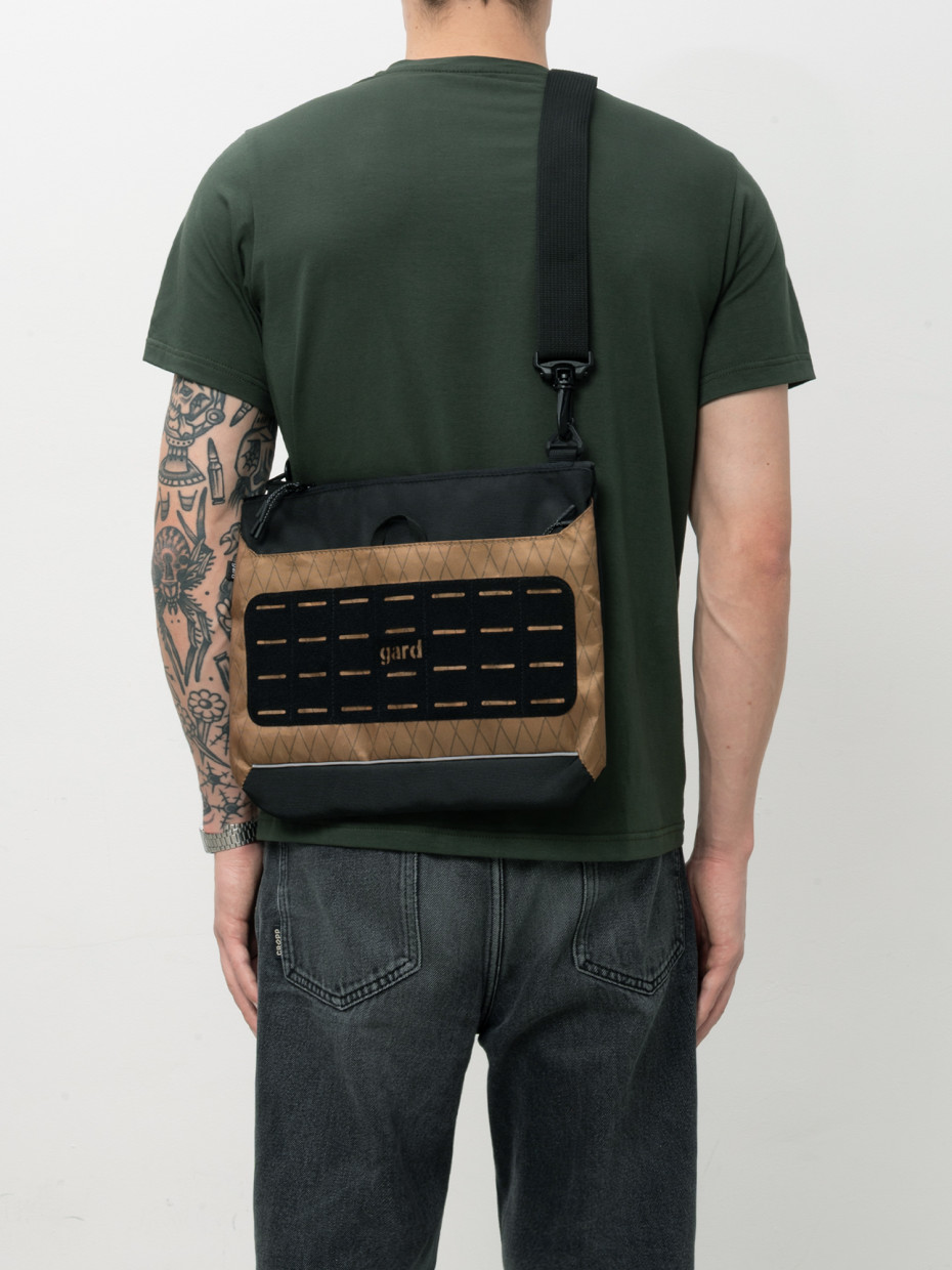 Сумка CROSSBODY STEALTH-3 Velcro mod | чорний - X-pac койот 4/25