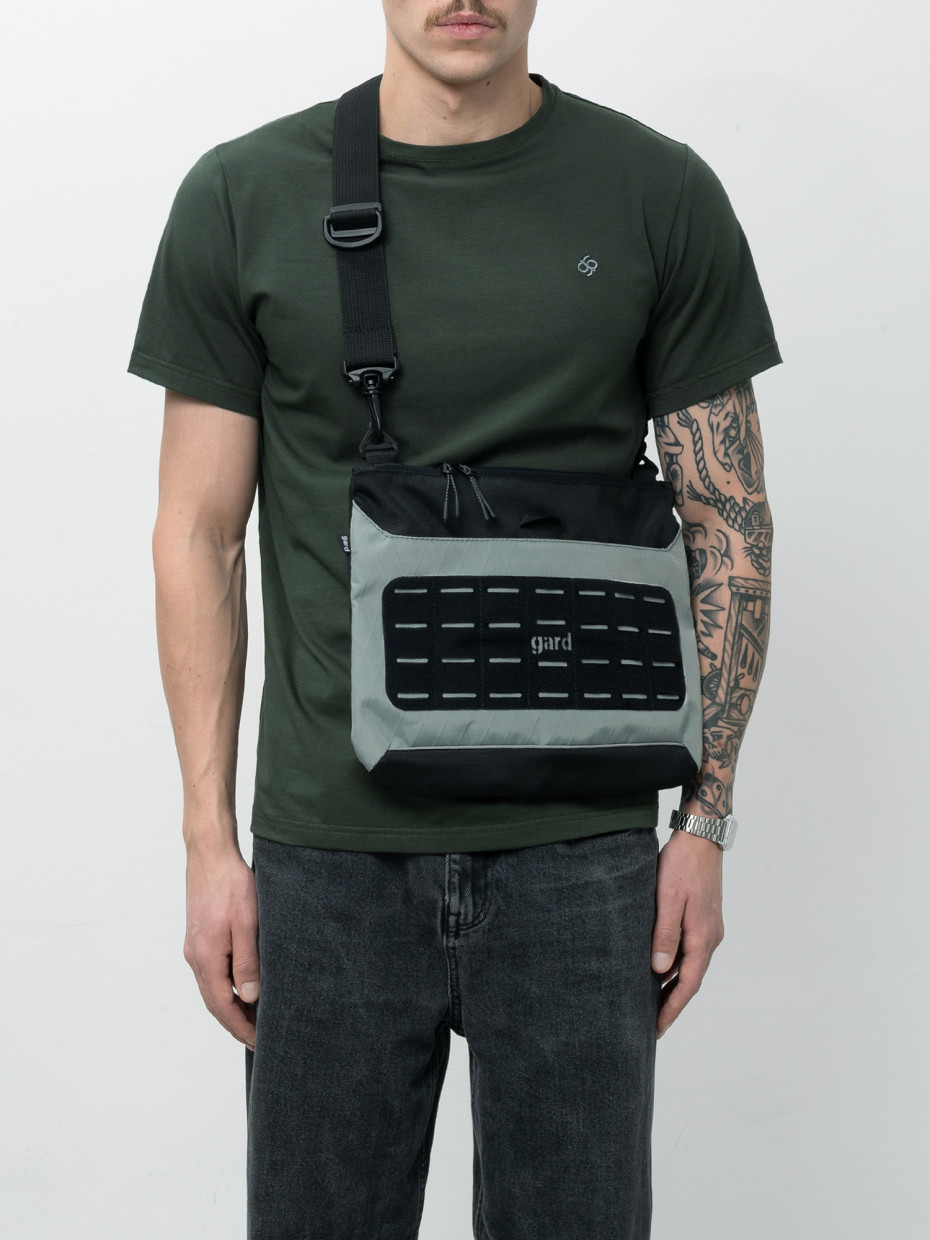 Сумка CROSSBODY STEALTH-3 Velcro mod | чорний - X-pac сірий 4/25